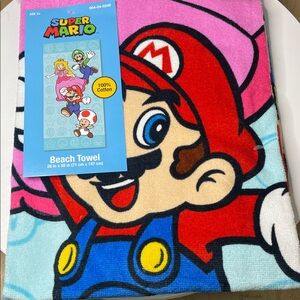 Super Mario Beach Towel